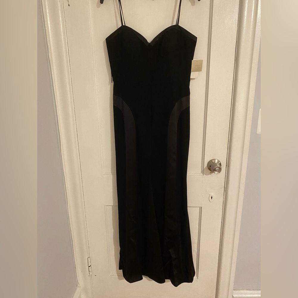 Black Aidon Maddox Evening Gown